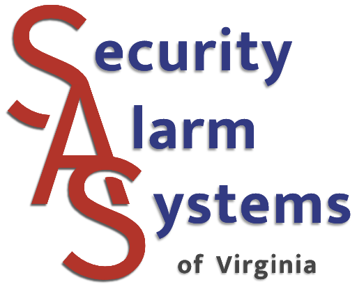 SAS VA Logo V2 Medium PNG Security Alarm Systems of Virginia Official Logo