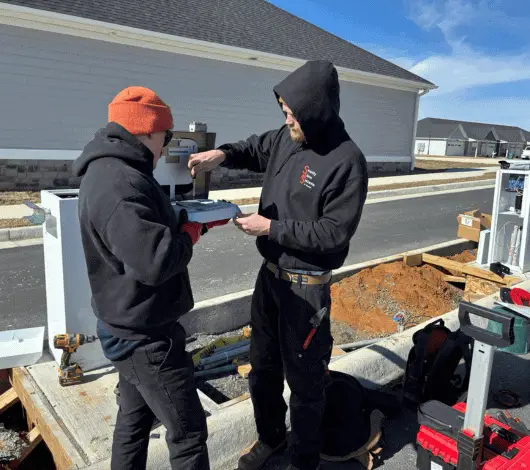Commercial security camera installation in Virginia