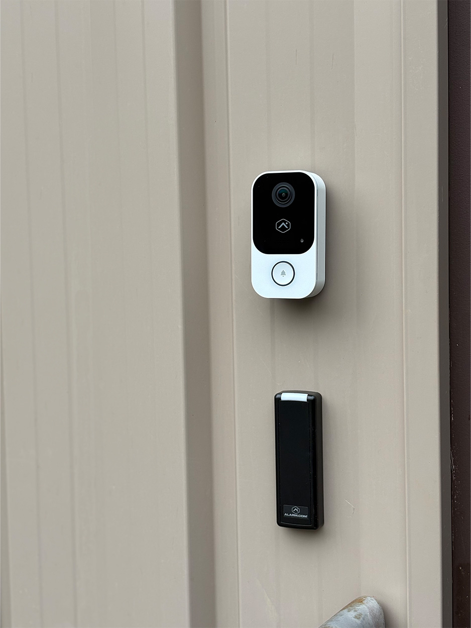 Access Control Systems - hardware on wall